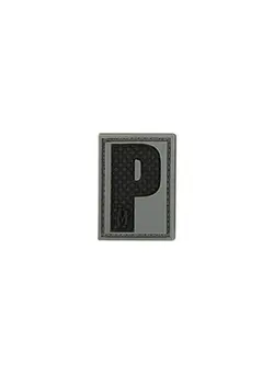 Letter P Patch Swat 
