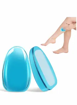 Crystal Hair Eraser, Magic Crystal Hair Remover, Painless Hair Removal Stone & Skin Exfoliator Tool for Men Women 