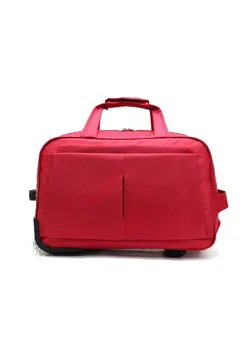 Reflection Boat Shape 2 Wheel Decker Trolley Red 63 cm 