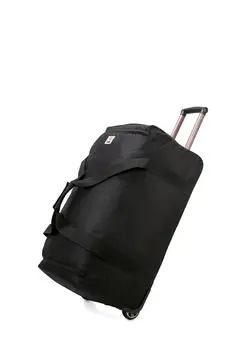 DUFFEL TROLLEY BAG BLACK COLOR - 71CM 