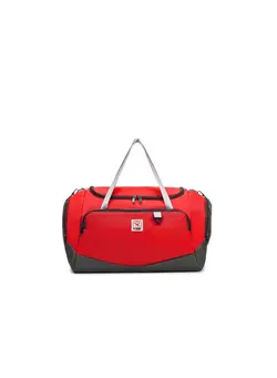 Re-flection Lightweight High-Quality Travel Duffle Bag Red 61cm 