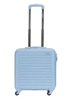 Single Hardside Spinner 4 Wheels Cabin Trolley Luggage With Number Lock 16 Inches 