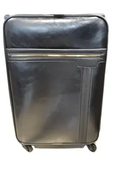 24 inch Trolley Luggage Pu Leather Hard Side Bag 360 Degree Spinner Wheels Trolley Luggage with TSA Lock 