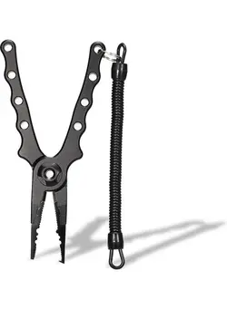 Ultralight Aluminum Fishing Plier Split Ring Cutter Hook 