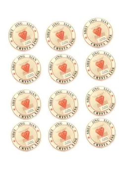 12-Piece Fishing Line Thread Roll 0.4mm x 100meter 