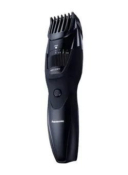 Rechargeable Wet And Dry Beard Trimmer Kit Black/Silver/Clear 