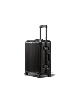 Hard carry luggage Cabin bag on Wheels Ultra Lightweight 4 Wheels Aluminum shape 20 Inch. 