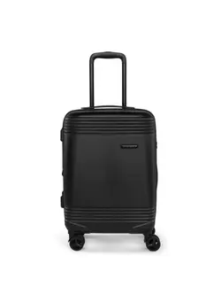 24 inch Trolley Fabric Trolley Hard Side with Spinner Wheels, Hard Shell Luggage Carry on Suitcase Set with TSA Lock 
