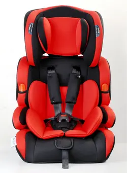 SWB-A Red Black Anti-Fire Baby Car Seat For Baby 9months to 12 years old 