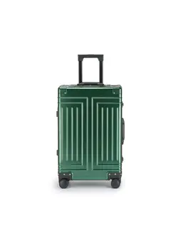 Ultra-Light Expandable Spinner Wheels Hardside Luggage Trolley Green 