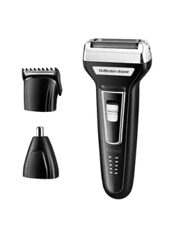 Rechargable Electric shaver Machine Black 