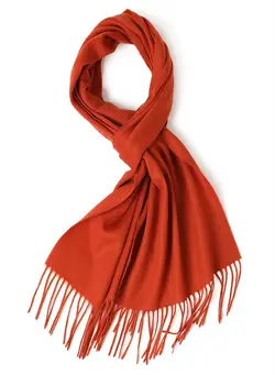 Solid Color Soft And Comfortable Wool Scarf 