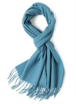 Solid Color Soft And Comfortable Wool Scarf 