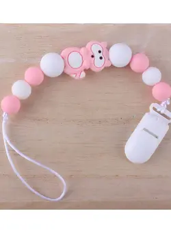 Silicone Pacifier Clip for Baby 