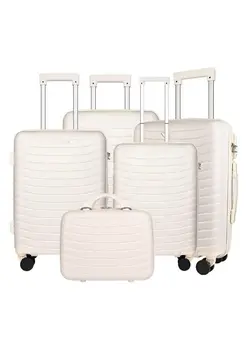 5 Piece Luggage Set Suitcases with Spinner Wheels Hard Shell Luggage Carry on Suitcase Set with TSA Lock 