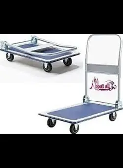 Platform Heavy Duty Trolley 150kg Capacity Used In Indoor & Outdoor Purpose 