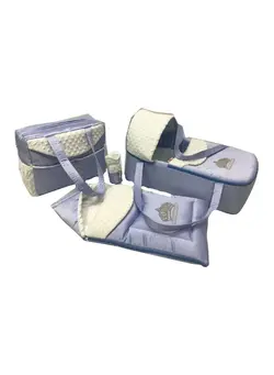 4-Piece Crown Design Baby Carrier Set 