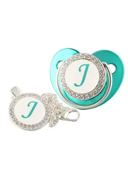 Baby Letter Shiny Diamond Pacifier 