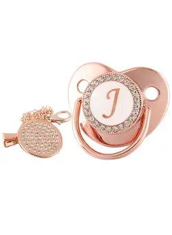 Baby Letter Shiny Diamond Pacifier 