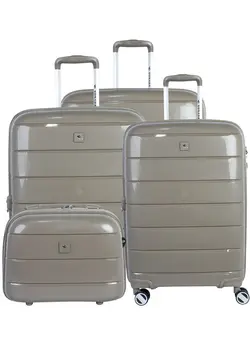 Sonada Sunlight Suitcase Set of 4-Grey 