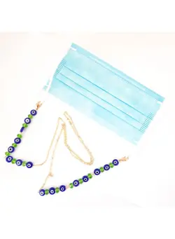 Handmade Mask Holder Multicolour 