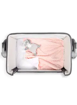 Bassinet Bedding 3-Piece Set - Elegant Pink 