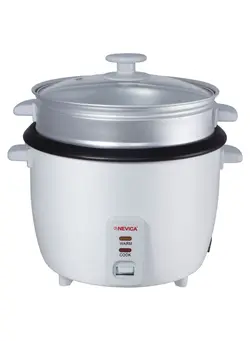 Nevica Electric Rice Cooker With Streamer 350W NV-608 RC white Color 