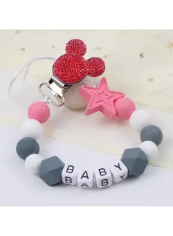 Silicone Pacifier Clip for Baby 