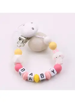 Silicone Pacifier Clip for Baby 