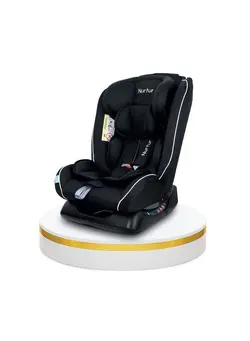 Nurtur Otto BabyKids 4in1 Car Seat  4 Position Recline  5Point Safety Harness 10 Level Adjustable Headrest 0 months to 12 years Group 0123 Upto 36kg Official Nurtur Product 