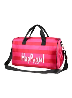 Polyester Duffle Bag Pink 