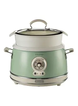 Vintage Multipurpose Rice Cooker 700.0 W Ariete 2904 Green/Cream 