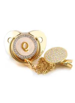 Baby Letter Shiny Diamond Pacifier 