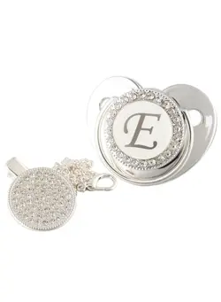 Baby Letter Shiny Diamond Pacifier 