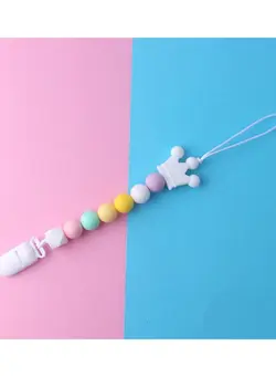 Silicone Pacifier Clip for Baby 