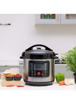 Electric Digital Pressure Cooker 6 L 1000 kW OMMC2436 multicolour 