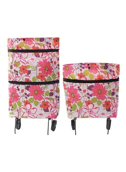 Collapsible Folding Trolley Bags Multicolour 