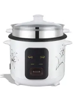 Automatic Rice Cooker 3 in 1 Functions Non-Stick Inner Pot Stainless steel steamer Automatic Shut Off with Overheat Protection 