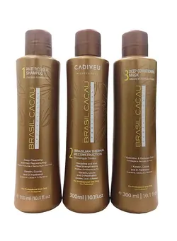 Brasil Cacau Brazilian Thermal Reconstruction Keratin Kit 300ml 