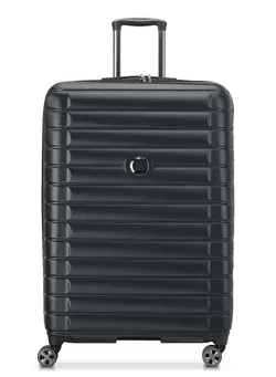 Delsey Shadow 5.0 82cm Hardcase 4 Double Wheel Expandable Check-In Luggage Trolley Black - 00287883100 