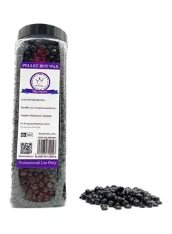 2-Piece Hard Wax Beans Black 500g 