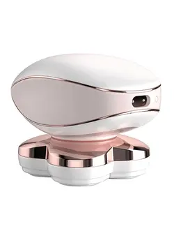 USB Rechargeable Flawless Painless Hair Remover Epilator White/Pink/Rose Gold 