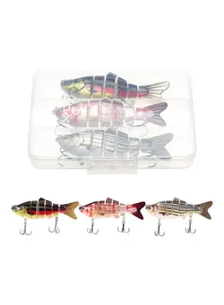 3-Piece 10cm knotty Fish Set 