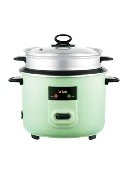 Avion Automatic rice cooker 1.8 Litre |one touch easy oparation | cook , warm and steam function | 700 W | 2 year warranty 