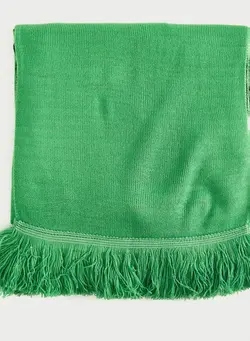 Logo Textured Scarf 