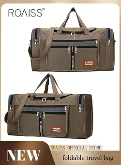 Boys and Girls Large-Capacity Shoulder Bag Travel Bag Can Be Folded for Short Trips Waterproof 