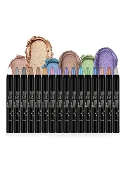 ابرو و چشم سایر Eyeshadow Sticks Set 16 Colours;Set, Multichrome Pearly Eyeshadow Pen Glitter Eyeshadow Crayon Shimmer Eyeshadow Eye Brightener Stick, Waterproof&Long Lasting, Eyes Makeup Gift For Women Girls 