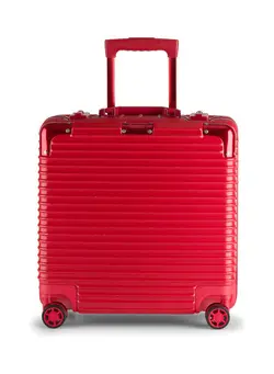 Ultra-Light Expandable Spinner Wheels Hardside Luggage Trolley Red 