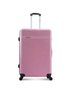 Neto Cabin size ABS Hardside Spinner Luggage Trolley 20 Inch Pink 