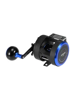 ماهیگیری چرخ و قرقره 17+ 1BB Left/Right One-way Clutch Bait Fishing Reel With Digital Display 15 x 12.5 x 7centimeter 